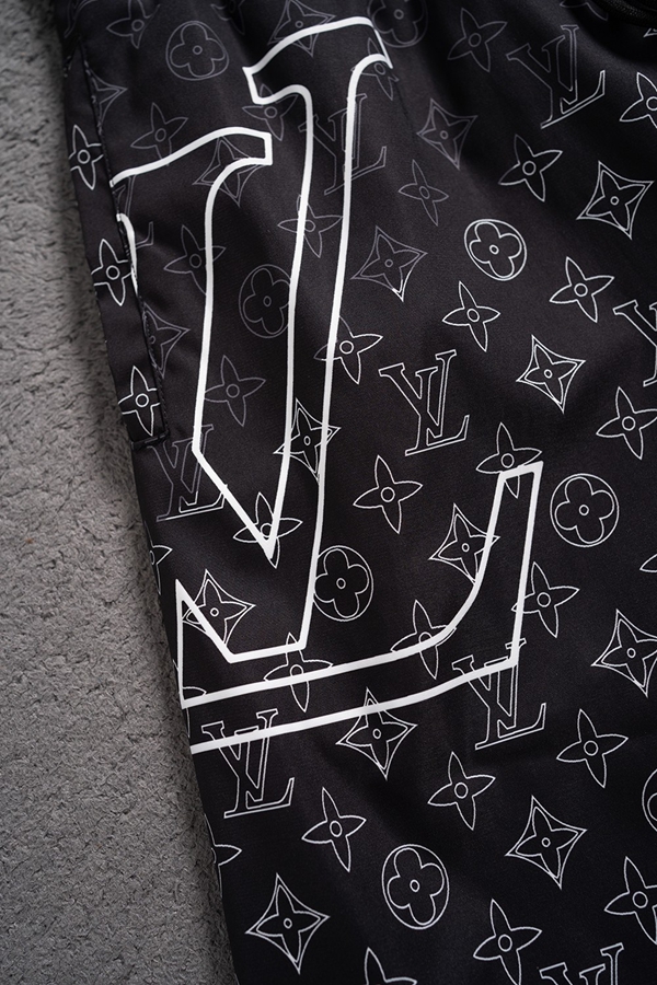 ブランドハーフパンツ細部ディテール